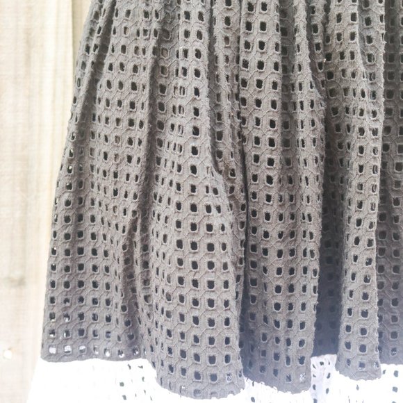 Gorman Black and White two tone skirt Preloved (8) - Picture 4 of 4
